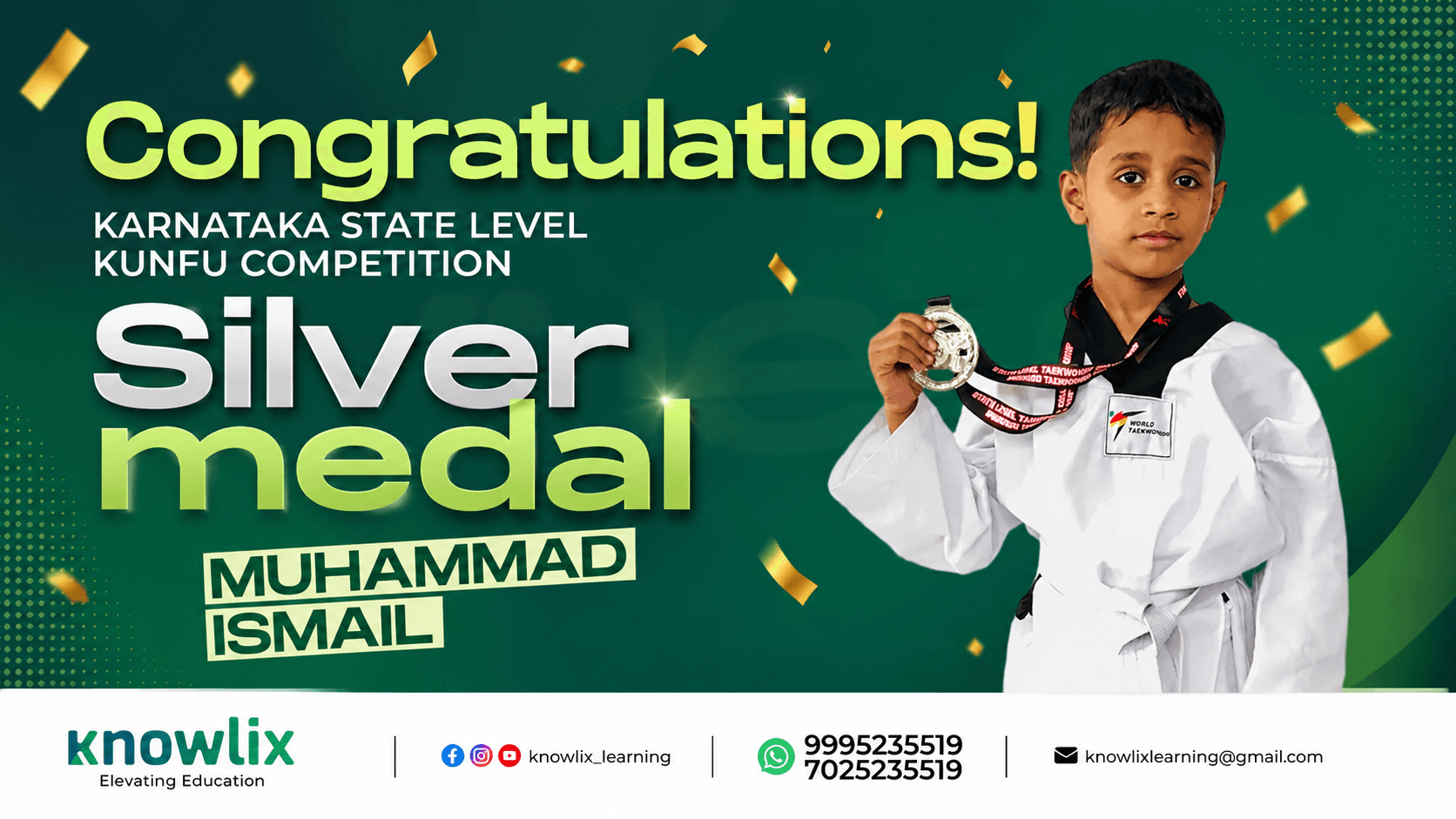 Karnataka State Level Kung Fu Competition